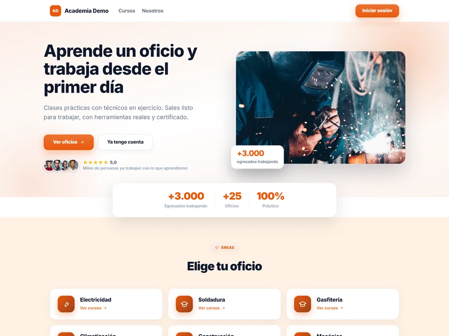 Plantilla Oficios y Técnicos de Talemy