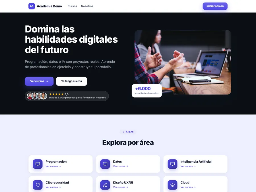Plantilla Tecnología y Digital de Talemy